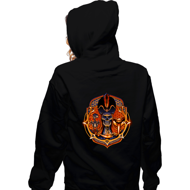 Daily_Deal_Shirts Zippered Hoodies, Unisex / Small / Black The Royal Vizer