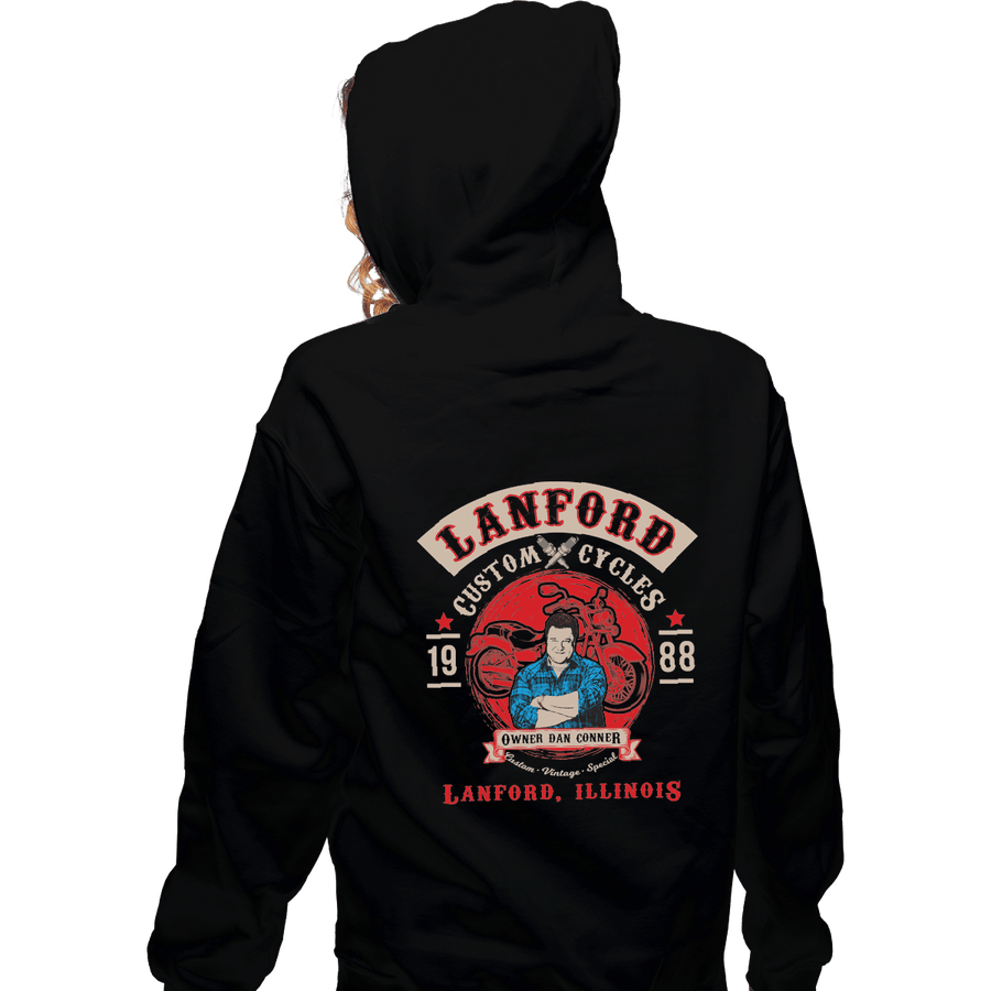 Shirts Zippered Hoodies, Unisex / Small / Black Dan Connor Customs