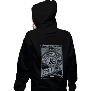 Shirts Zippered Hoodies, Unisex / Small / Black Tasty Waves