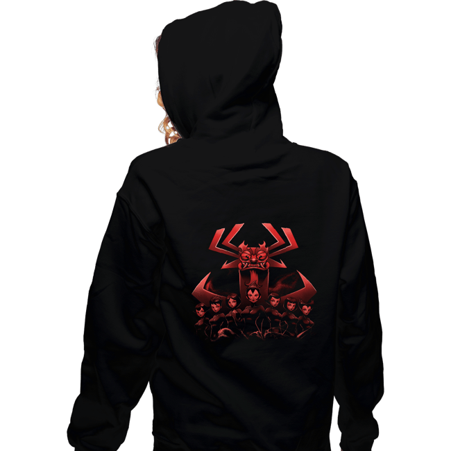 Shirts Zippered Hoodies, Unisex / Small / Black Daughters of Aku