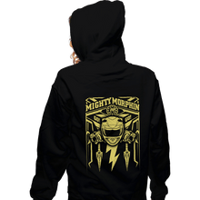 Load image into Gallery viewer, Shirts Zippered Hoodies, Unisex / Small / Black Yellow Ranger
