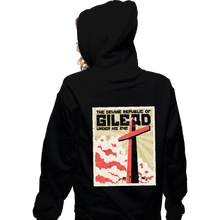 Load image into Gallery viewer, Secret_Shirts Zippered Hoodies, Unisex / Small / Black Gilead Sale
