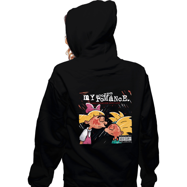 Secret_Shirts Zippered Hoodies, Unisex / Small / Black My Secret Romance Sale