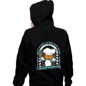 Shirts Zippered Hoodies, Unisex / Small / Black Swedish Chef Melodies