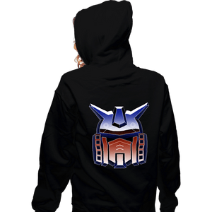 Shirts Zippered Hoodies, Unisex / Small / Black Gundabot