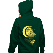 Load image into Gallery viewer, Daily_Deal_Shirts Zippered Hoodies, Unisex / Small / Irish Green The Knight And Princess
