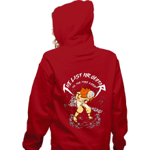 Load image into Gallery viewer, Daily_Deal_Shirts Zippered Hoodies, Unisex / Small / Red The Last Air Guitar
