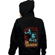 Load image into Gallery viewer, Daily_Deal_Shirts Zippered Hoodies, Unisex / Small / Black Sam
