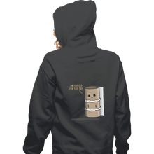 Load image into Gallery viewer, Shirts Pullover Hoodies, Unisex / Small / Charcoal Paper Rold

