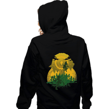Load image into Gallery viewer, Shirts Zippered Hoodies, Unisex / Small / Black The Battle At The Tree Of Life
