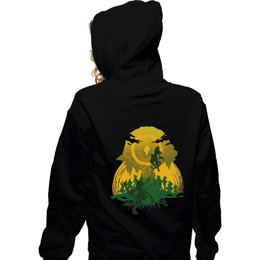 Shirts Zippered Hoodies, Unisex / Small / Black The Battle At The Tree Of Life