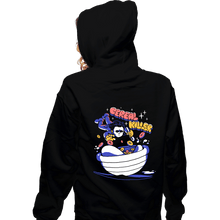 Load image into Gallery viewer, Shirts Zippered Hoodies, Unisex / Small / Black Cereal Killer
