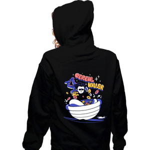 Shirts Zippered Hoodies, Unisex / Small / Black Cereal Killer