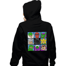 Load image into Gallery viewer, Shirts Zippered Hoodies, Unisex / Small / Black The 60s Bunch
