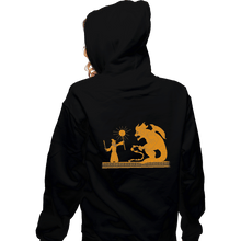 Load image into Gallery viewer, Secret_Shirts Zippered Hoodies, Unisex / Small / Black Epic Battle
