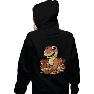 Shirts Zippered Hoodies, Unisex / Small / Black Littlefoot Land