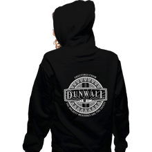 Load image into Gallery viewer, Shirts Zippered Hoodies, Unisex / Small / Black Greetings From Dunwall
