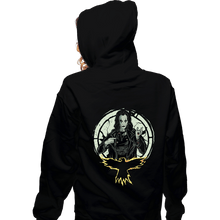 Load image into Gallery viewer, Daily_Deal_Shirts Zippered Hoodies, Unisex / Small / Black Every Night I Burn
