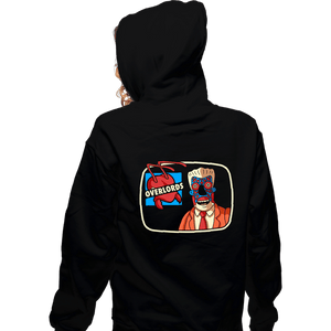 Daily_Deal_Shirts Zippered Hoodies, Unisex / Small / Black Overlords