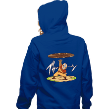 Load image into Gallery viewer, Daily_Deal_Shirts Zippered Hoodies, Unisex / Small / Royal Blue Avatar Disk
