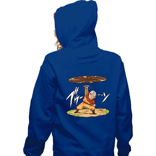 Daily_Deal_Shirts Zippered Hoodies, Unisex / Small / Royal Blue Avatar Disk