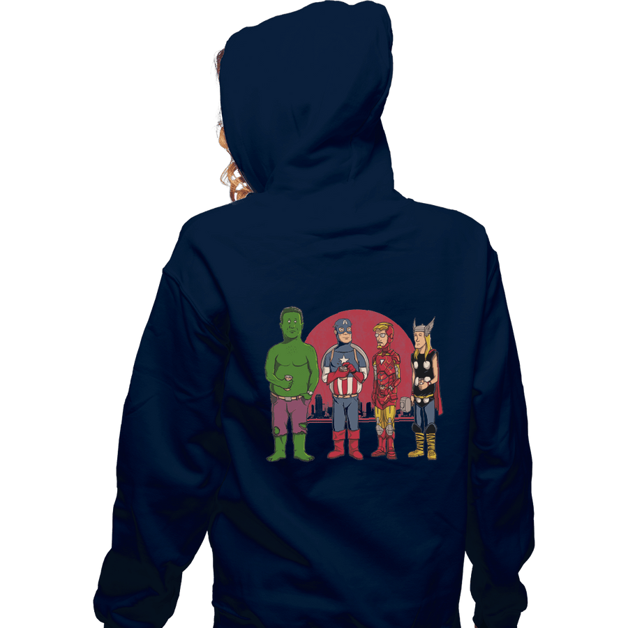 Shirts Pullover Hoodies, Unisex / Small / Navy King Of The Heroes