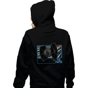 Shirts Zippered Hoodies, Unisex / Small / Black Imperial Fighter