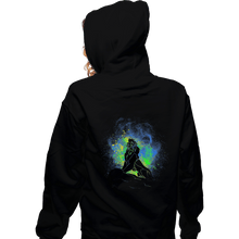 Load image into Gallery viewer, Shirts Zippered Hoodies, Unisex / Small / Black Scar Art
