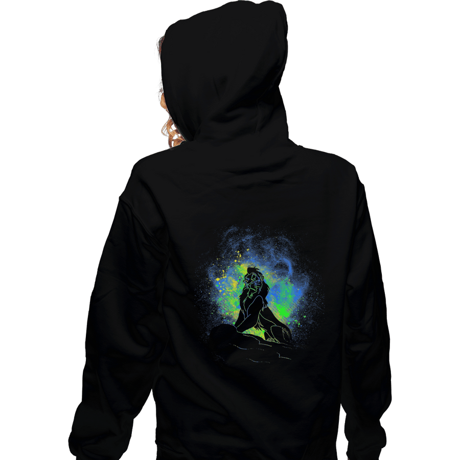 Shirts Zippered Hoodies, Unisex / Small / Black Scar Art