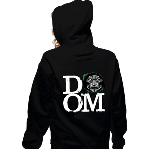 Shirts Zippered Hoodies, Unisex / Small / Black Love Doom