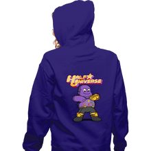Load image into Gallery viewer, Shirts Zippered Hoodies, Unisex / Small / Violet Half Universe
