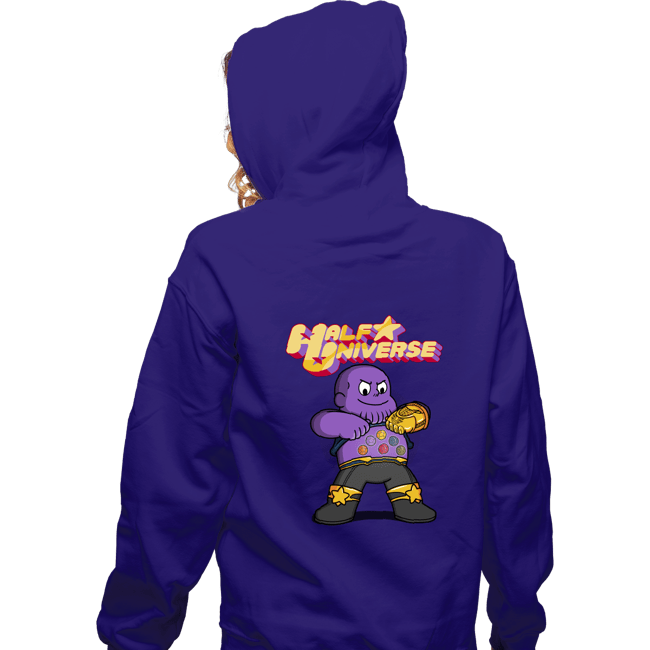 Shirts Zippered Hoodies, Unisex / Small / Violet Half Universe