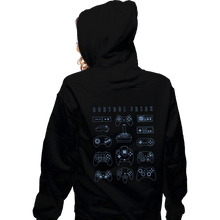 Load image into Gallery viewer, Secret_Shirts Zippered Hoodies, Unisex / Small / Black Con Freak
