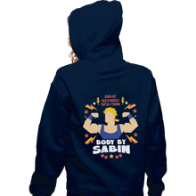 Load image into Gallery viewer, Shirts Pullover Hoodies, Unisex / Small / Navy Body By Sabin
