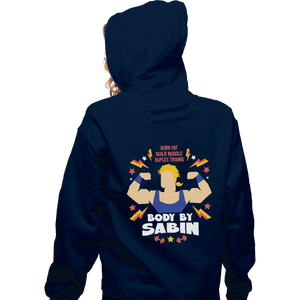 Shirts Pullover Hoodies, Unisex / Small / Navy Body By Sabin