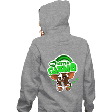 Load image into Gallery viewer, Secret_Shirts Zippered Hoodies, Unisex / Small / Sports Grey My Little Gizmo
