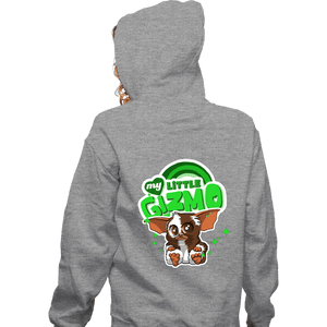 Secret_Shirts Zippered Hoodies, Unisex / Small / Sports Grey My Little Gizmo