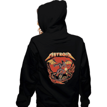 Load image into Gallery viewer, Shirts Zippered Hoodies, Unisex / Small / Black Enter Samus
