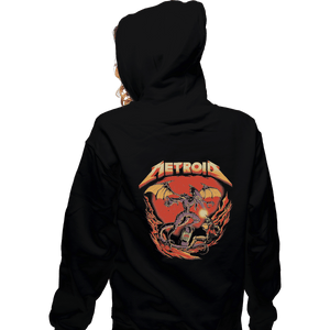 Shirts Zippered Hoodies, Unisex / Small / Black Enter Samus