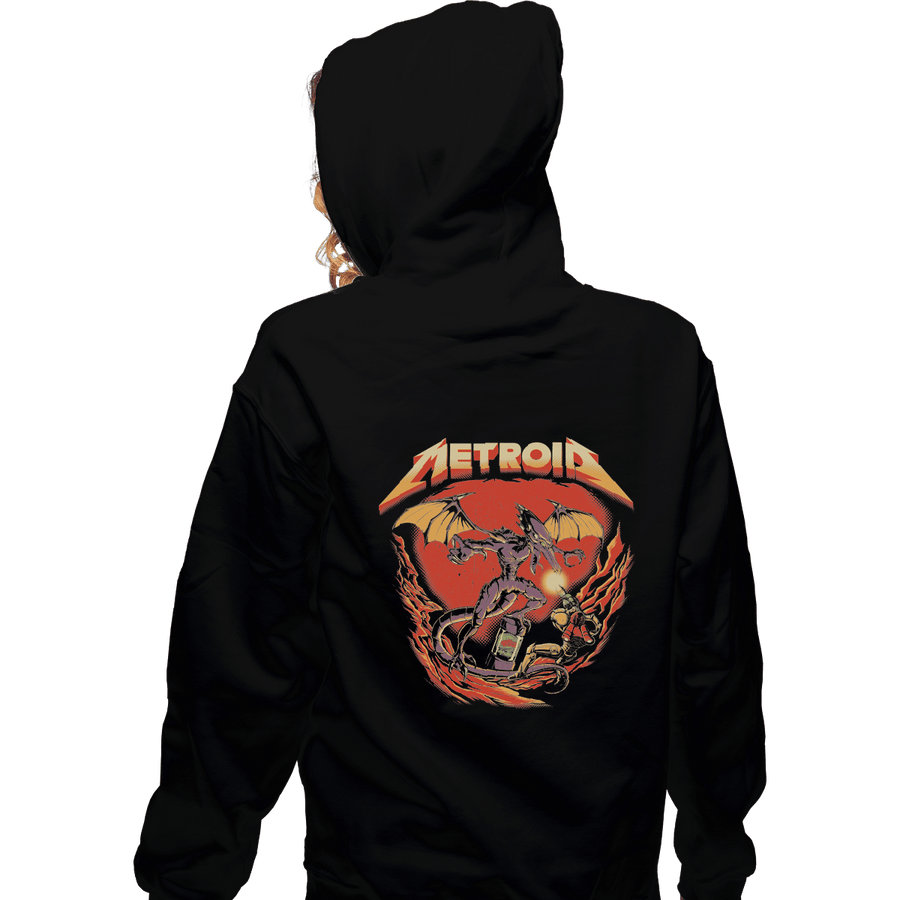 Shirts Zippered Hoodies, Unisex / Small / Black Enter Samus