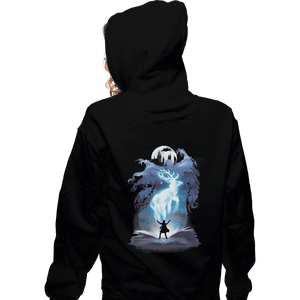 Shirts Zippered Hoodies, Unisex / Small / Black The 3rd Book Of Magic