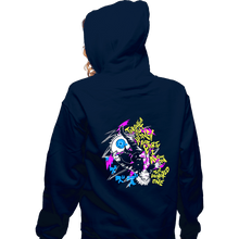 Load image into Gallery viewer, Daily_Deal_Shirts Zippered Hoodies, Unisex / Small / Navy Honored One
