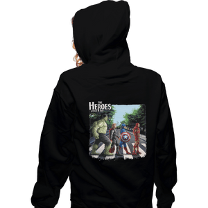 Shirts Zippered Hoodies, Unisex / Small / Black The Heroes