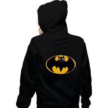 Load image into Gallery viewer, Secret_Shirts Zippered Hoodies, Unisex / Small / Black The Cutest Knight
