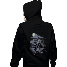 Load image into Gallery viewer, Shirts Zippered Hoodies, Unisex / Small / Black Magic Night
