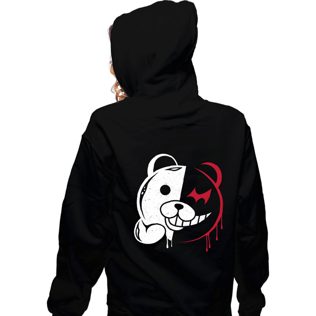 Shirts Zippered Hoodies, Unisex / Small / Black Kuma Despair