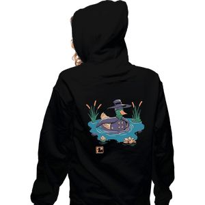 Shirts Zippered Hoodies, Unisex / Small / Black Dark Duck Costume