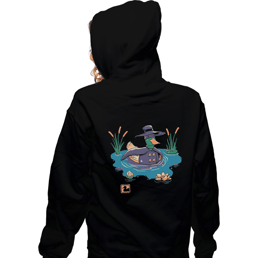 Shirts Zippered Hoodies, Unisex / Small / Black Dark Duck Costume