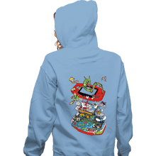 Load image into Gallery viewer, Daily_Deal_Shirts Zippered Hoodies, Unisex / Small / Royal Blue 3rd Gen Advanced
