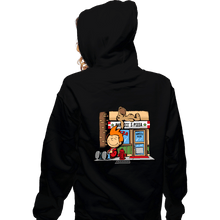 Load image into Gallery viewer, Daily_Deal_Shirts Zippered Hoodies, Unisex / Small / Black Friends From The Past
